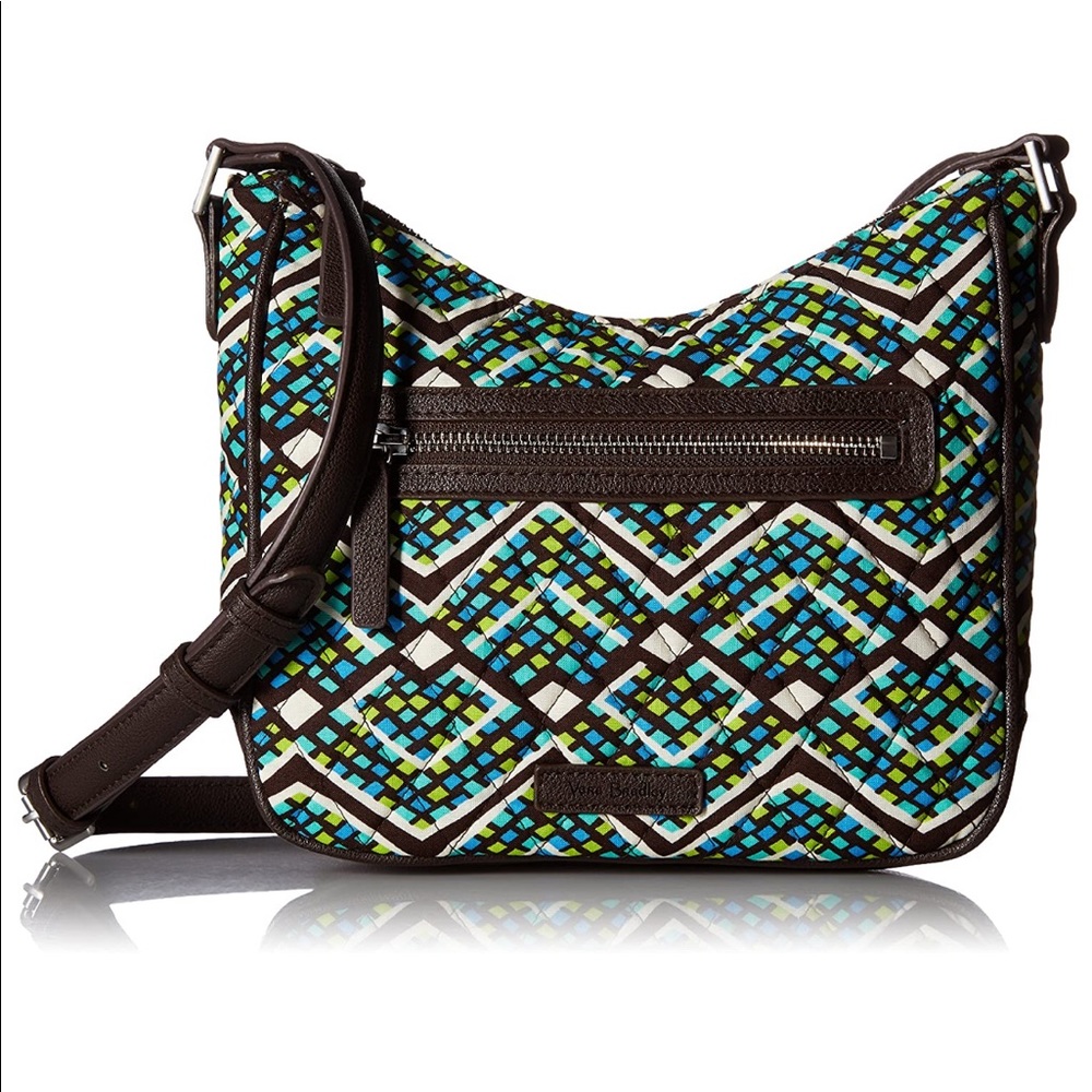 Vera Bradley Mini Vivian Crossbody Rain Forest
